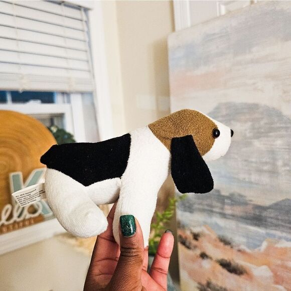 VTG Oriental Trading Co. Multi-colored Mini Beagle Plush Dog. - Picture 11 of 11